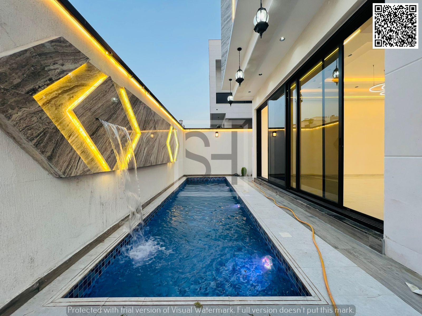 Own your villa with a swimming pool, offering all the luxuries in a spacious area.