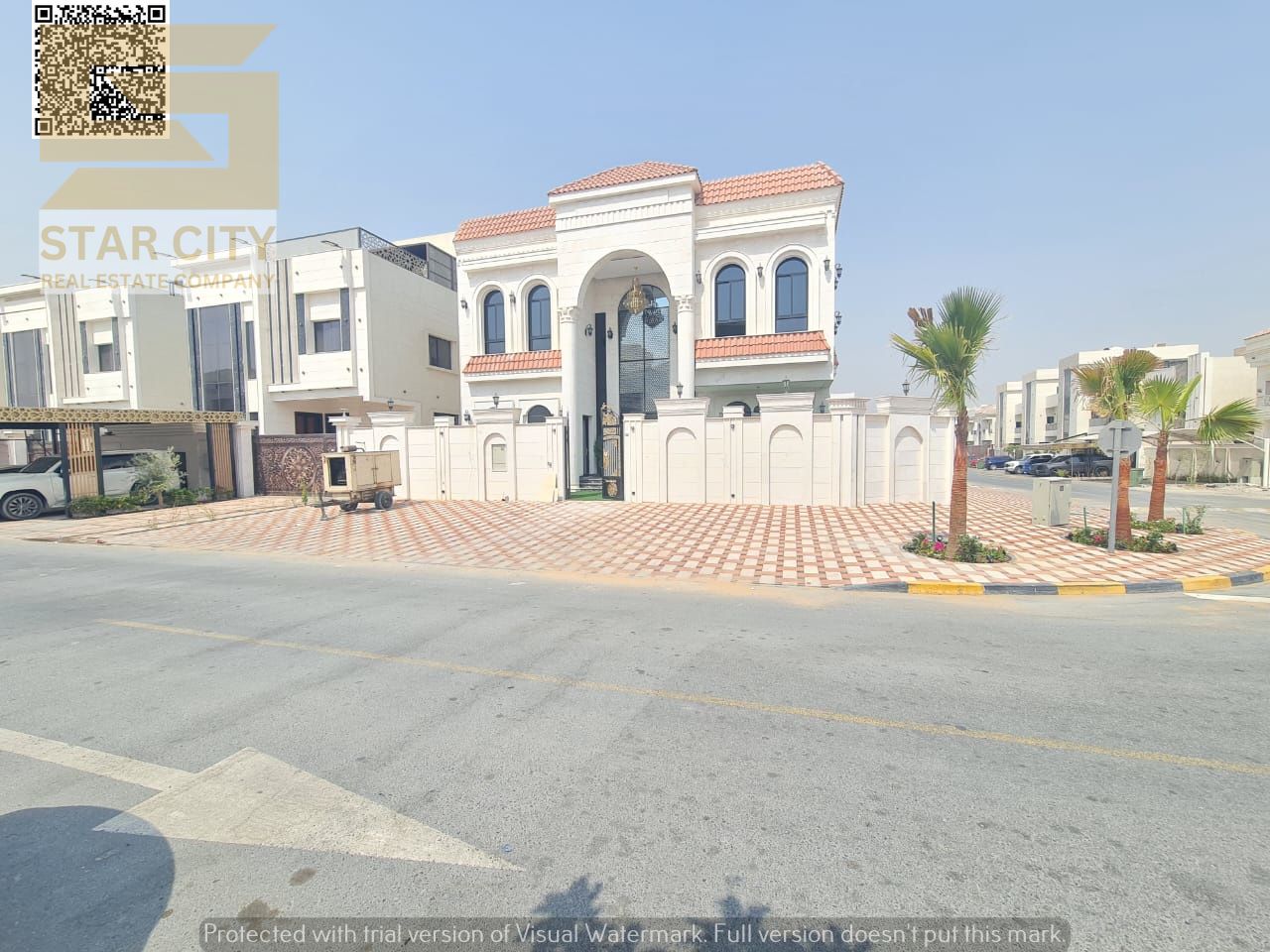 Luxury Corner Villa on Two Streets – Prime Location in Al Helio 2, Ajman