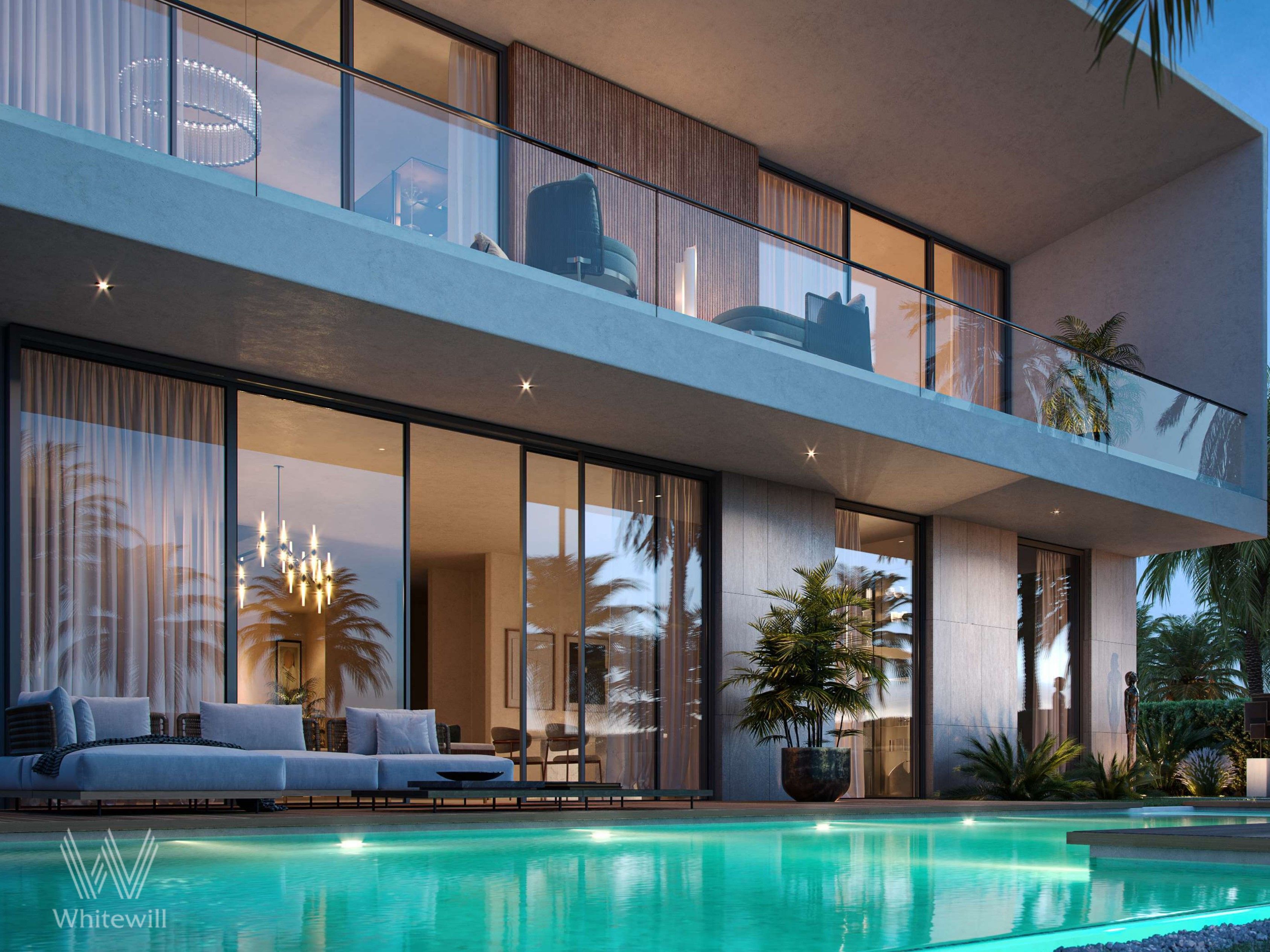 Spacious 5BR Villas Overlooking the Park Area