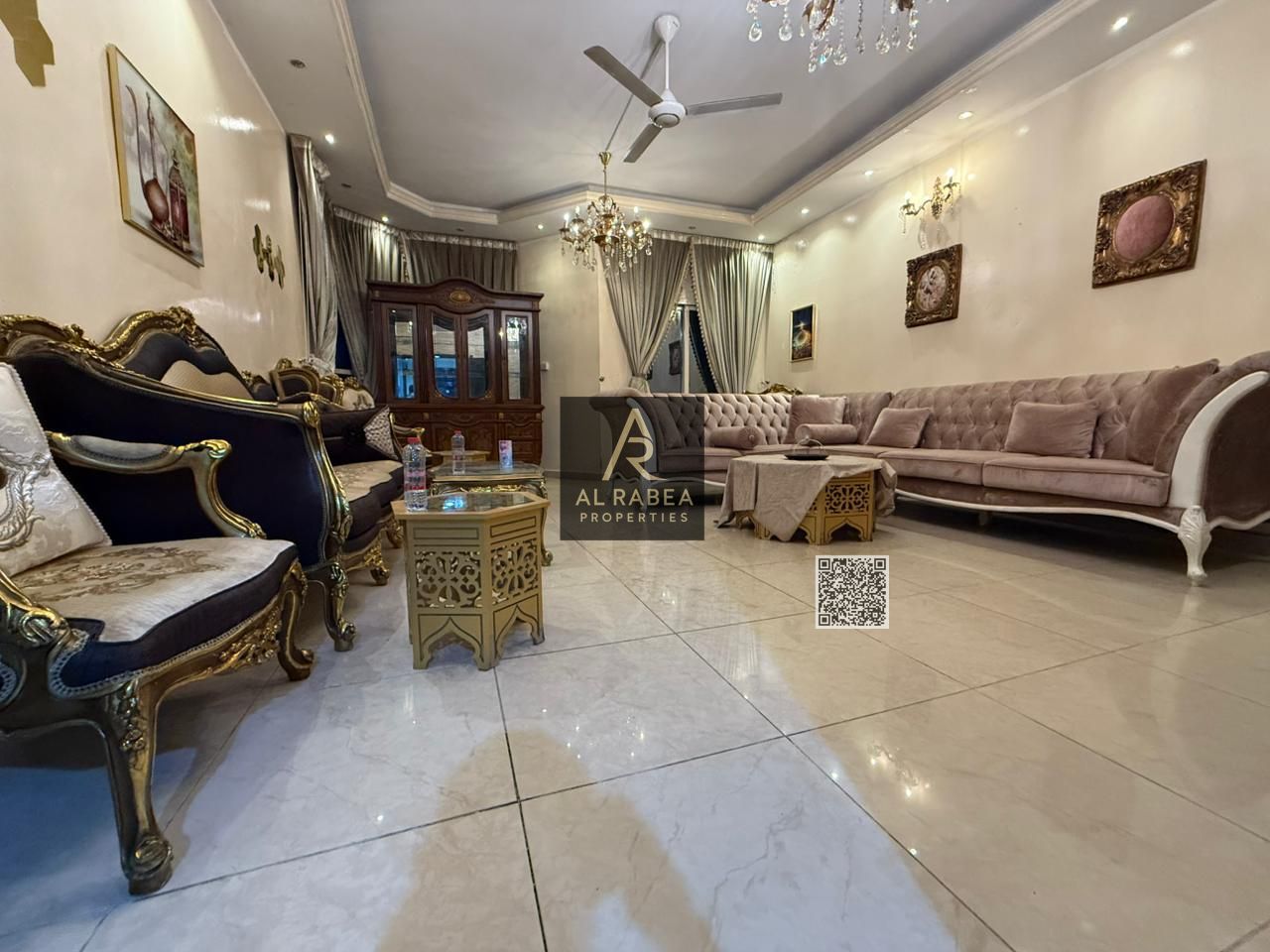 The apartment is located in modern and equipped towers