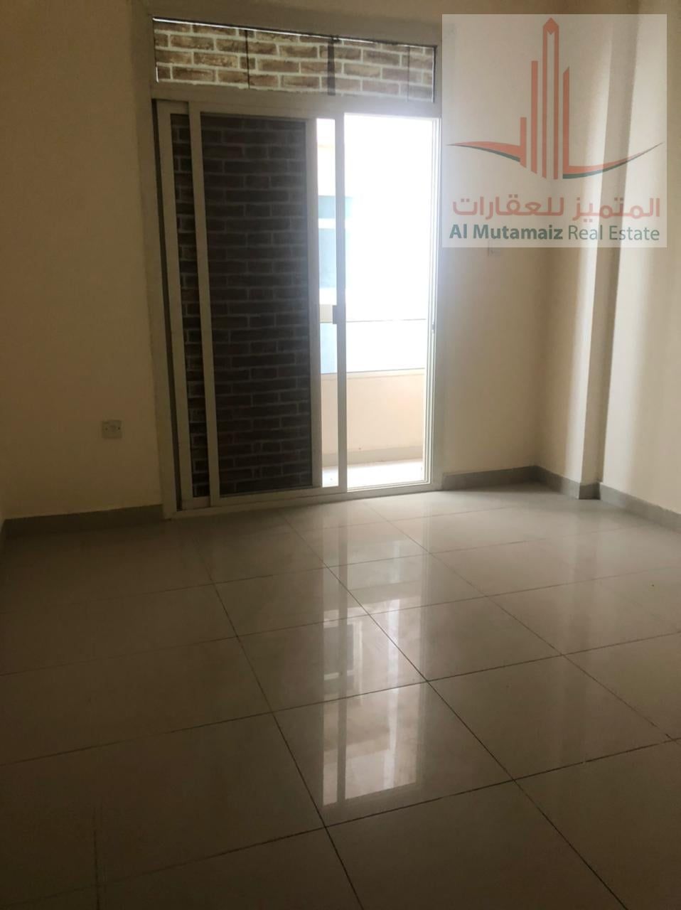 Two bedrooms and a living room with a balcony. Excellent location near Al Hikma School and easy access to Dubai.