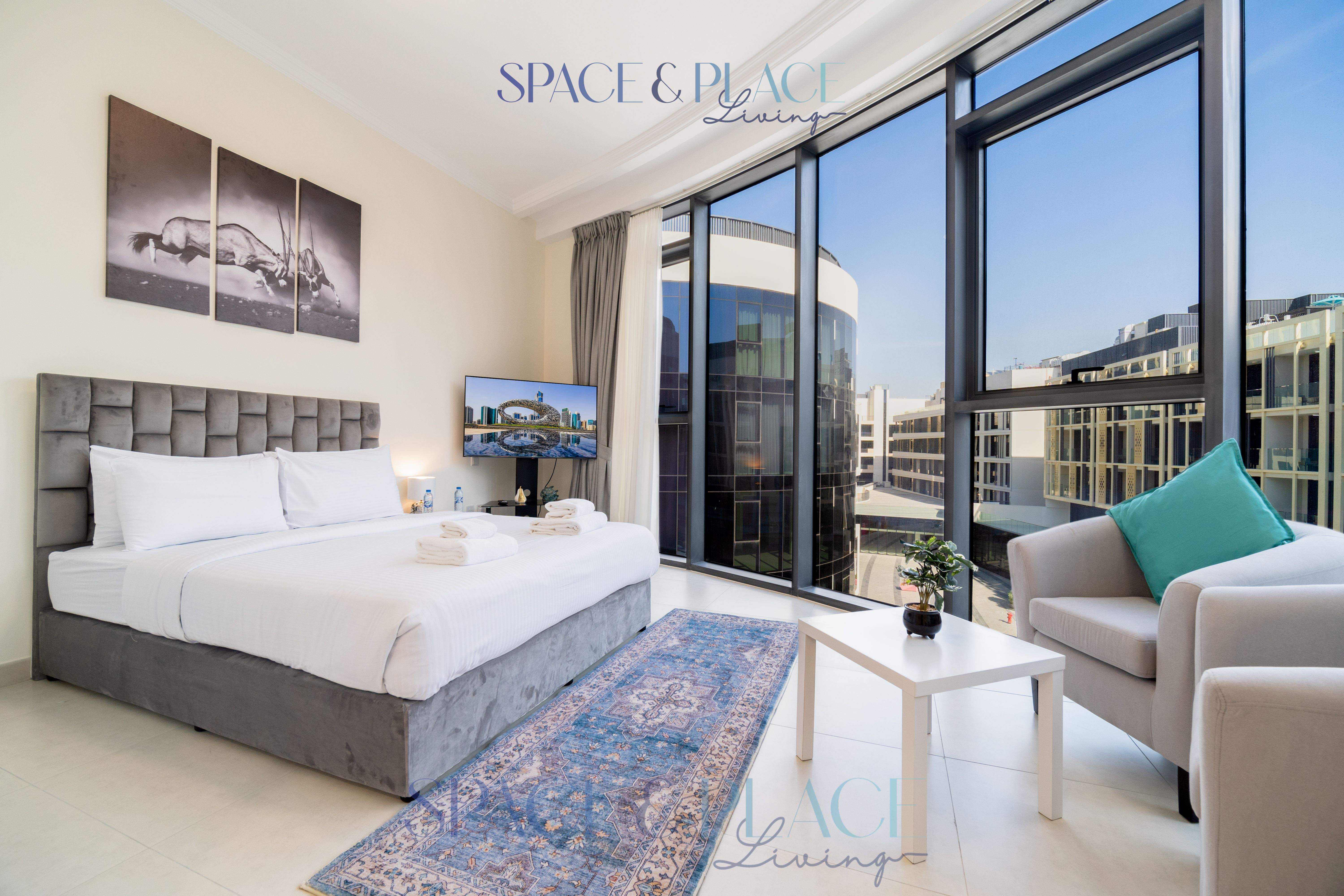 Studio | Fountain Mirdif Hills View | Like Brand New