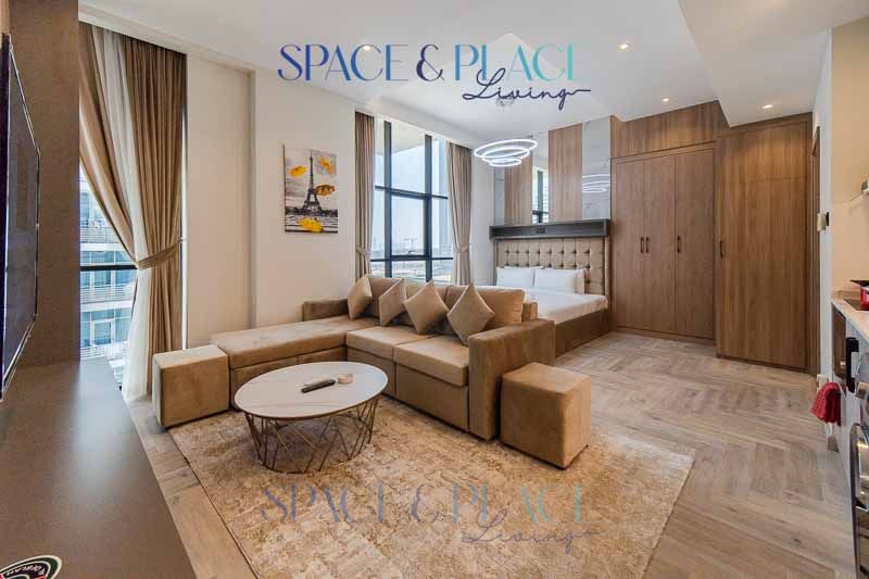 Studio | Dubai Canal Side | Near Metro | All Inclusive Bills