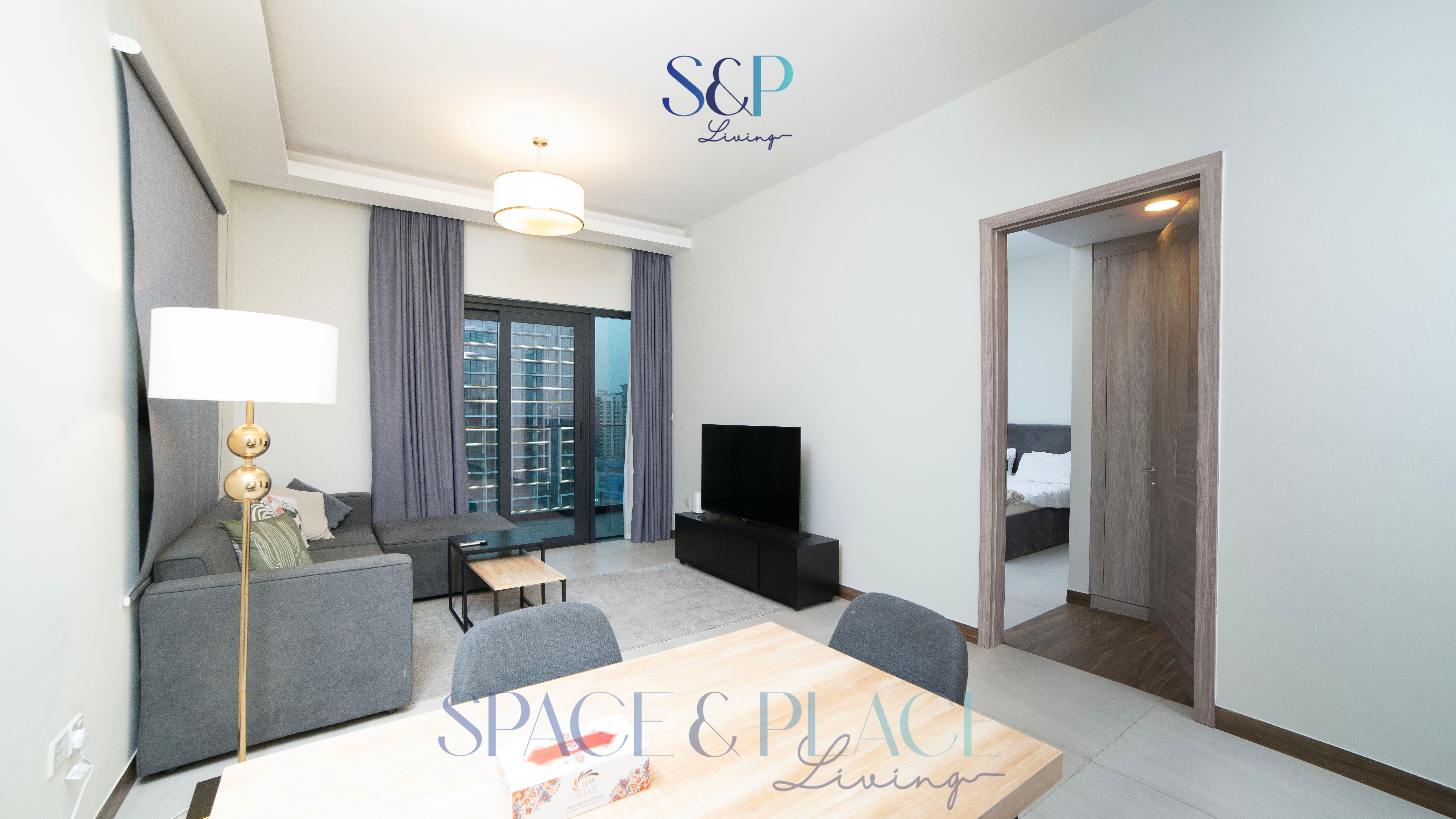 1BR High floor | Central Location with Burj Khalifa View
