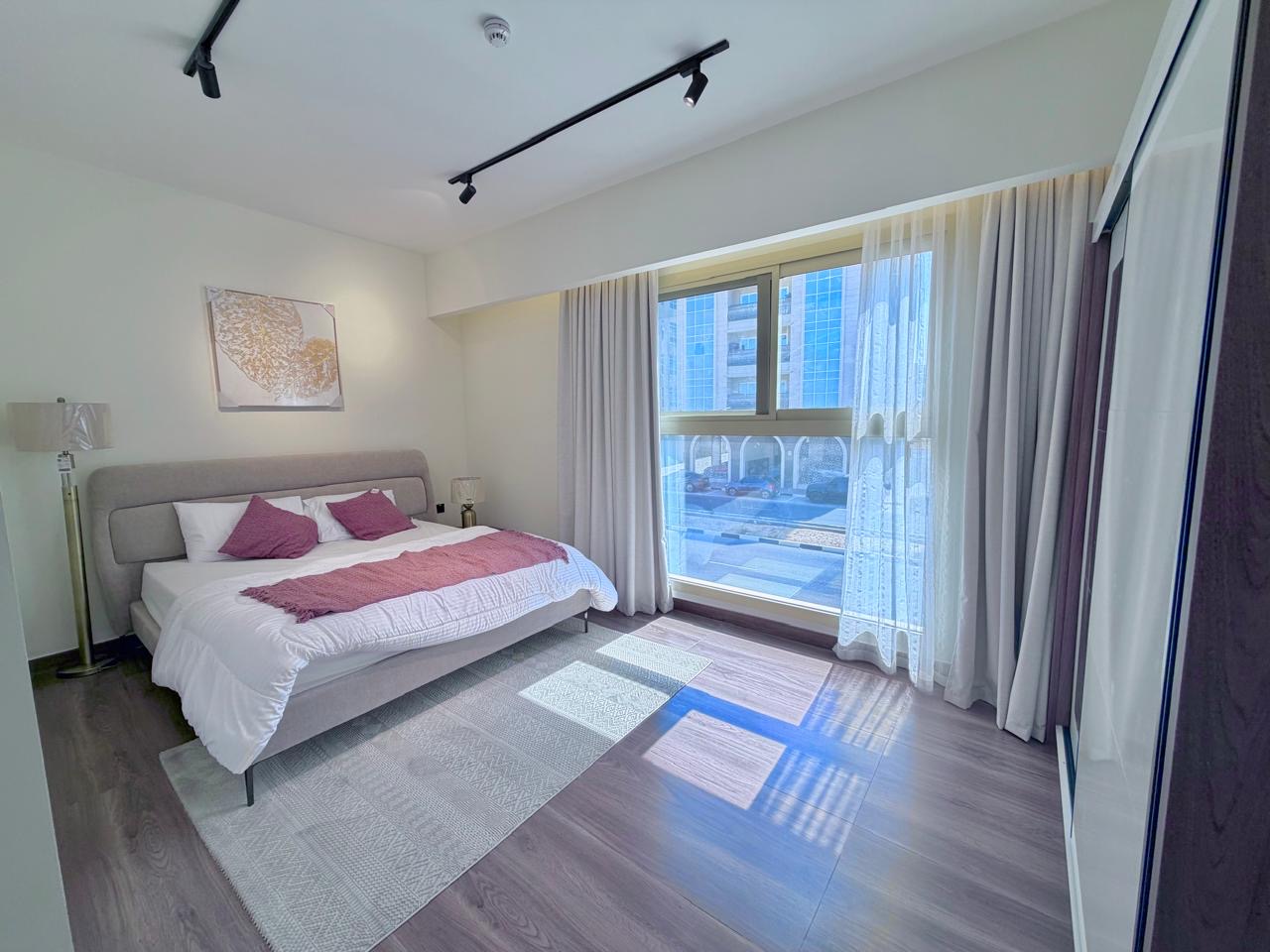 Brand-new first shifting two BHK apartment three washroom with balcony fully furnished in Talal city
