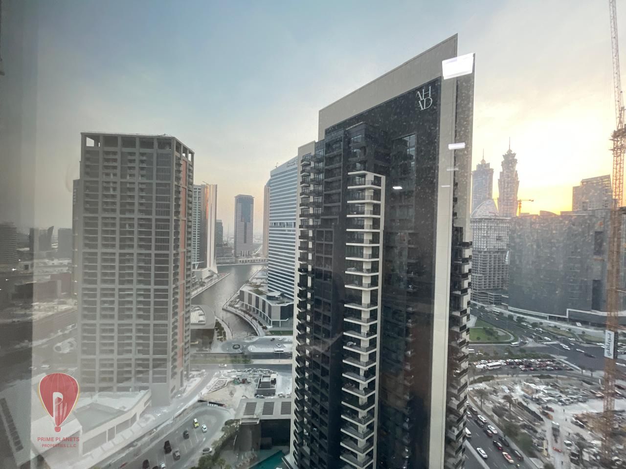 Canal + Burj Khalifa View | High Floor | Fitted Office