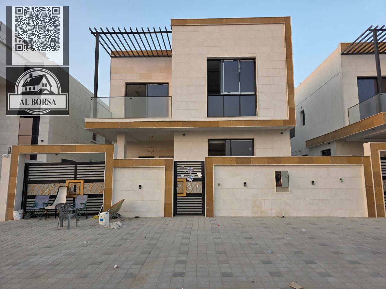 Villa for sale in Al Helio 2, Ajman - 5 master bedrooms, majlis and living room - freehold ownership for all nationalities