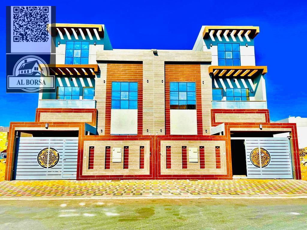 Luxury villa for rent in Al Yasmin area 5 master bedrooms with elegant design and modern finishing