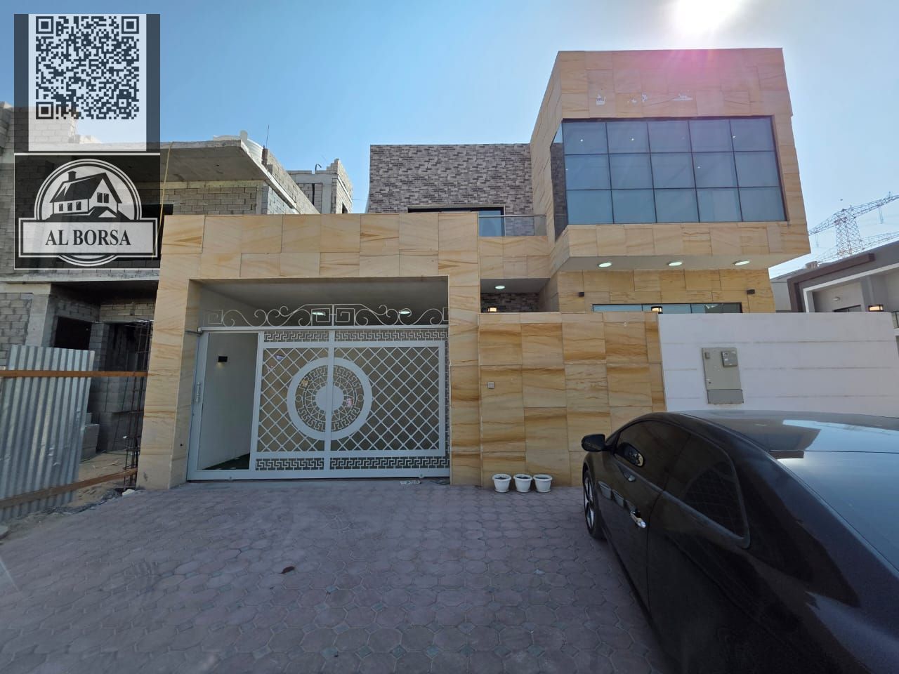 Exclusive villa for rent in Al Yasmin – 5 master bedrooms + majlis + living room + maid's room | Excellent opportunity