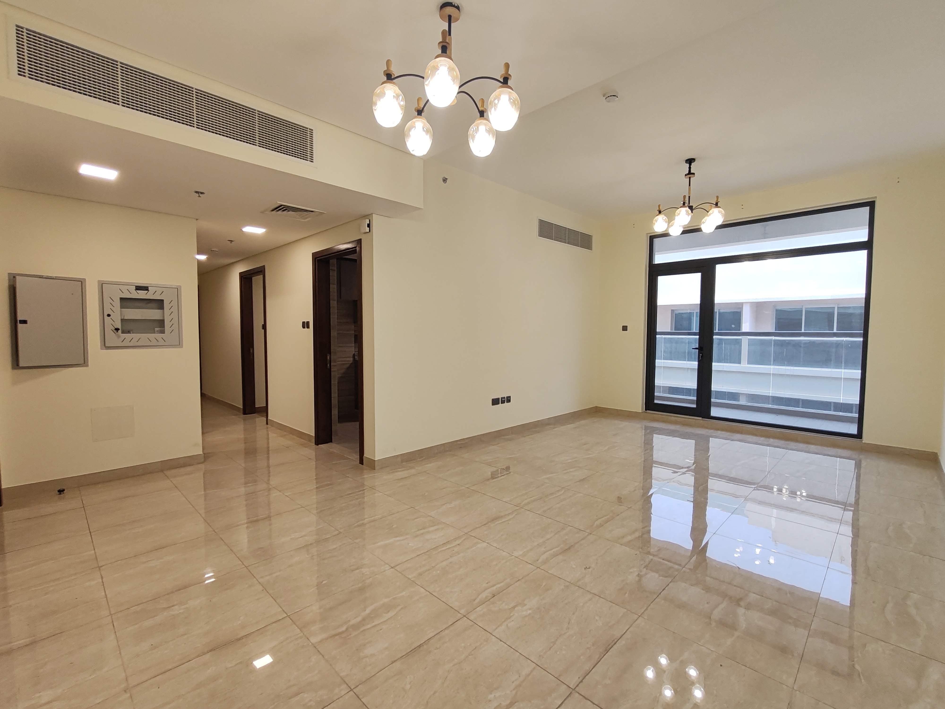 LIKE A BRAND NEW LUXURIOUS 2 BEDROOM WITH SPACIOUS CLOSED KITCHEN HAVING GYM,POOL AND COVERED PARKING.