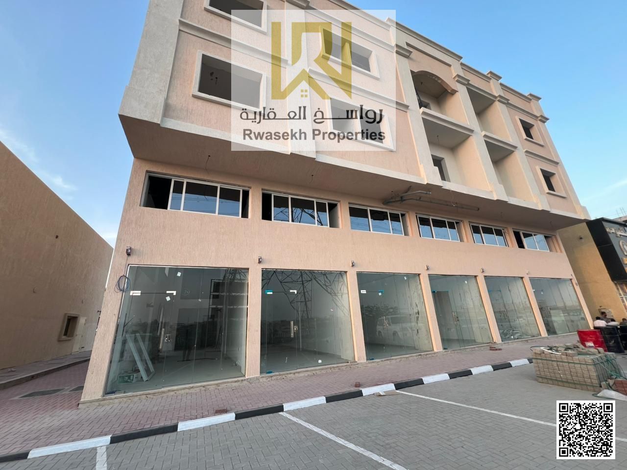 “Your Prime Business Opportunity – Premium 586 sq. ft Retail Space in Al Yasmeen, Al Zubair Street”