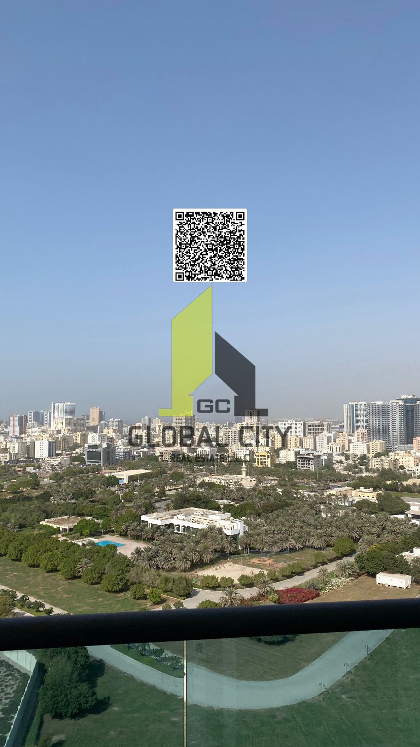 2BHK Apartment for Rent | City Tower, Ajman | Open View with Sheikh Palace outlook