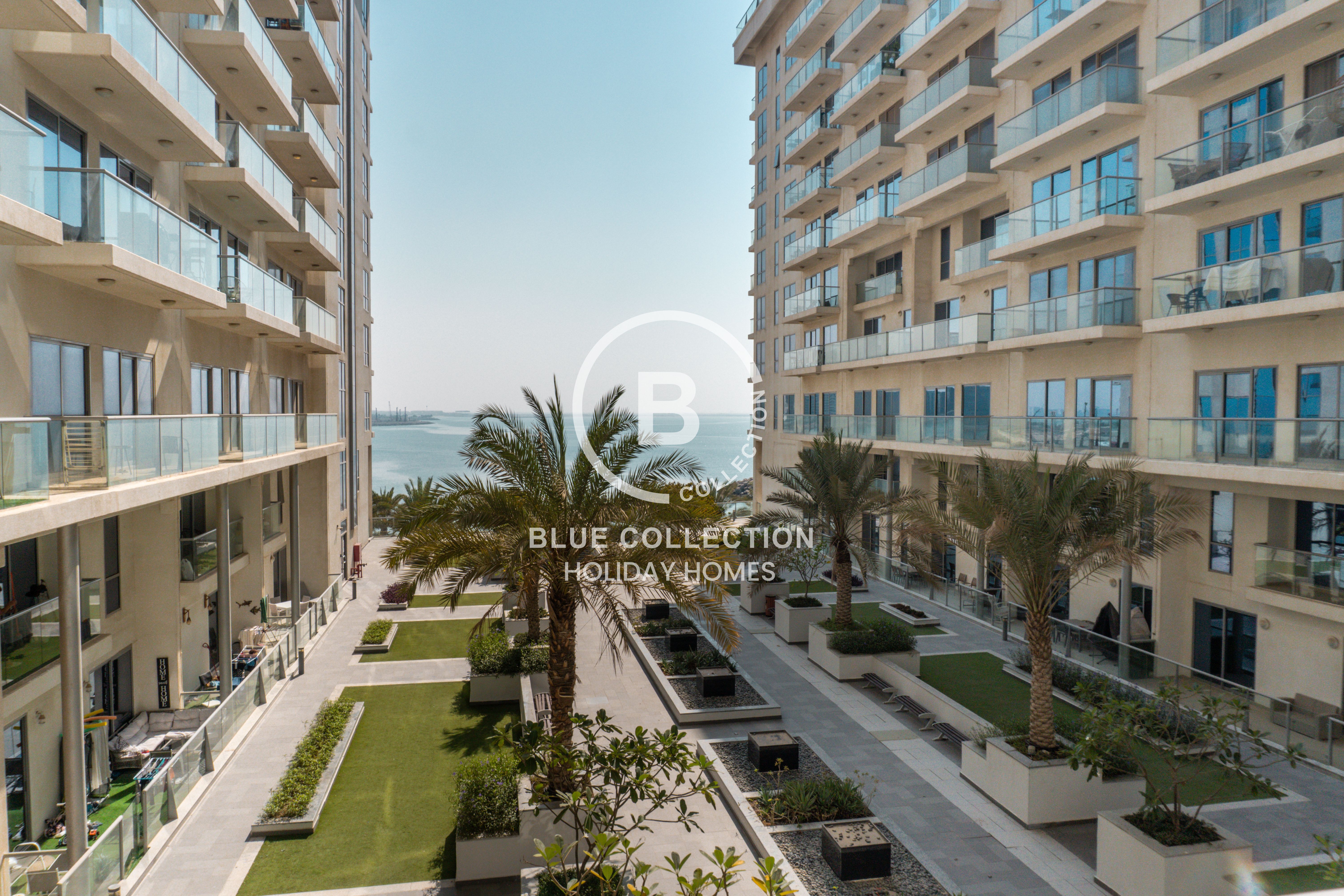 Sea View Modern 2BHK Apartment with Balcony