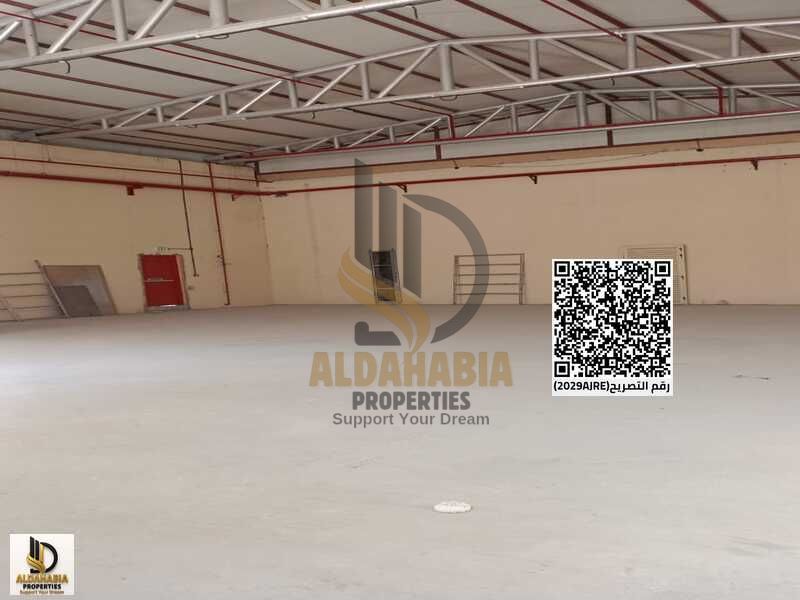 A spacious and well-maintained warehouse located in the prime Um AL Thoub