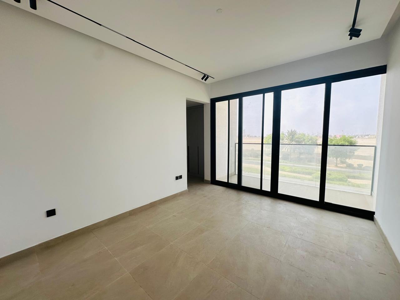 1-Bedroom for Rent in Al Zorah, Closed Kitchen, Huge Balcony with Road-Facing View