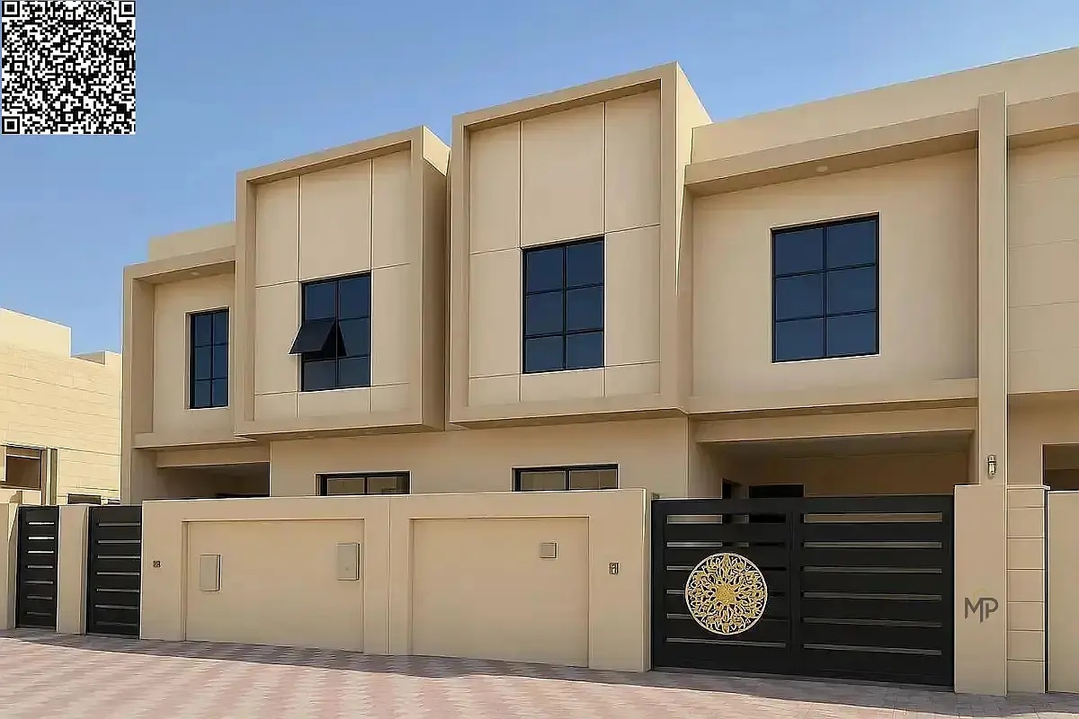 Luxury villa in Al Yasmin area – ready to move in at a special price including air conditioning. A prestigious location combining tranquility and l
