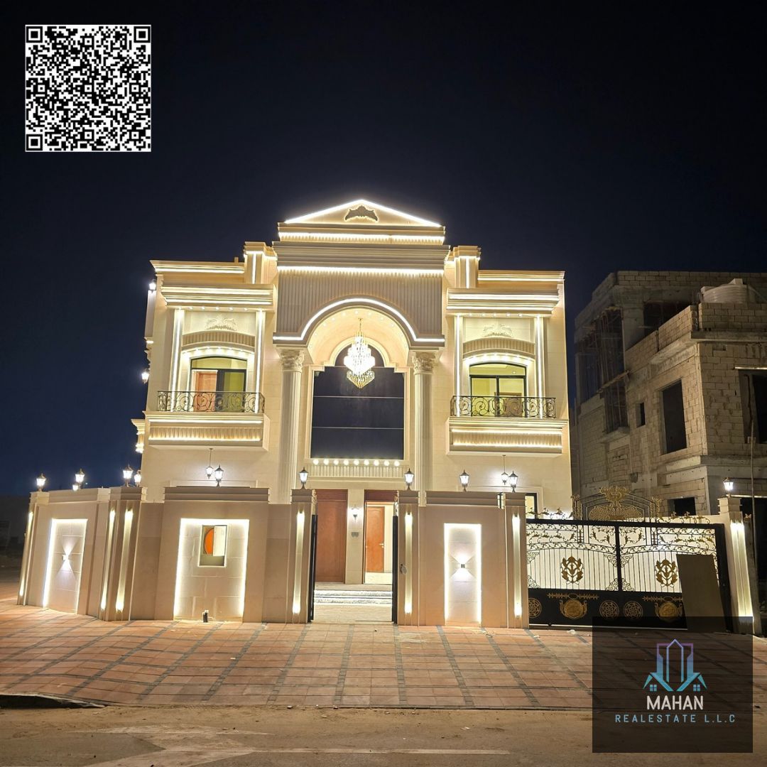New Classic Corner Villa for Sale | Al Helio 2, Ajman | AED 2,300,000