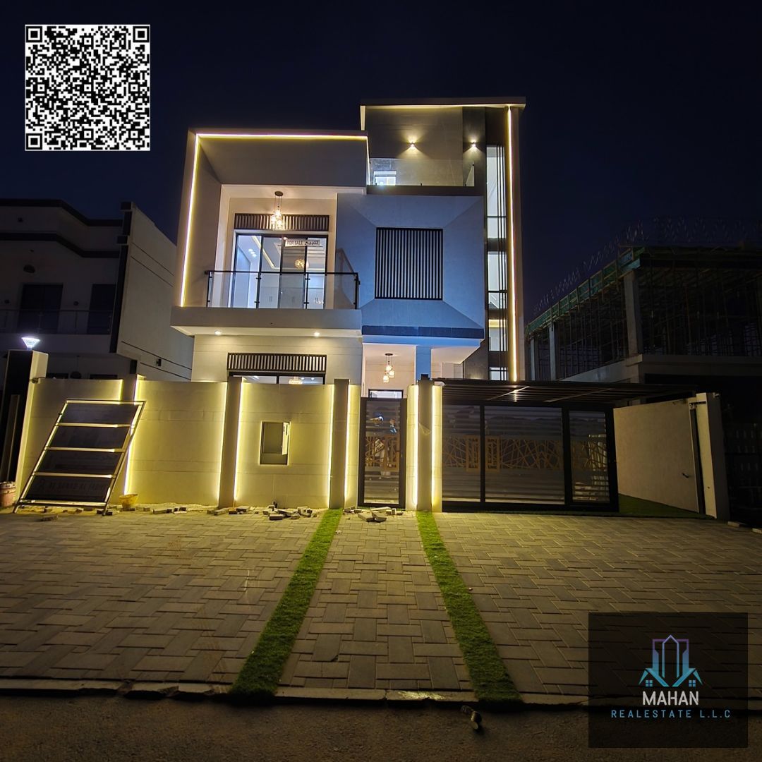 Modern 6-Bedroom Villa for Sale | Al Helio 02, Ajman | AED 2,100,000 (All Inclusive)