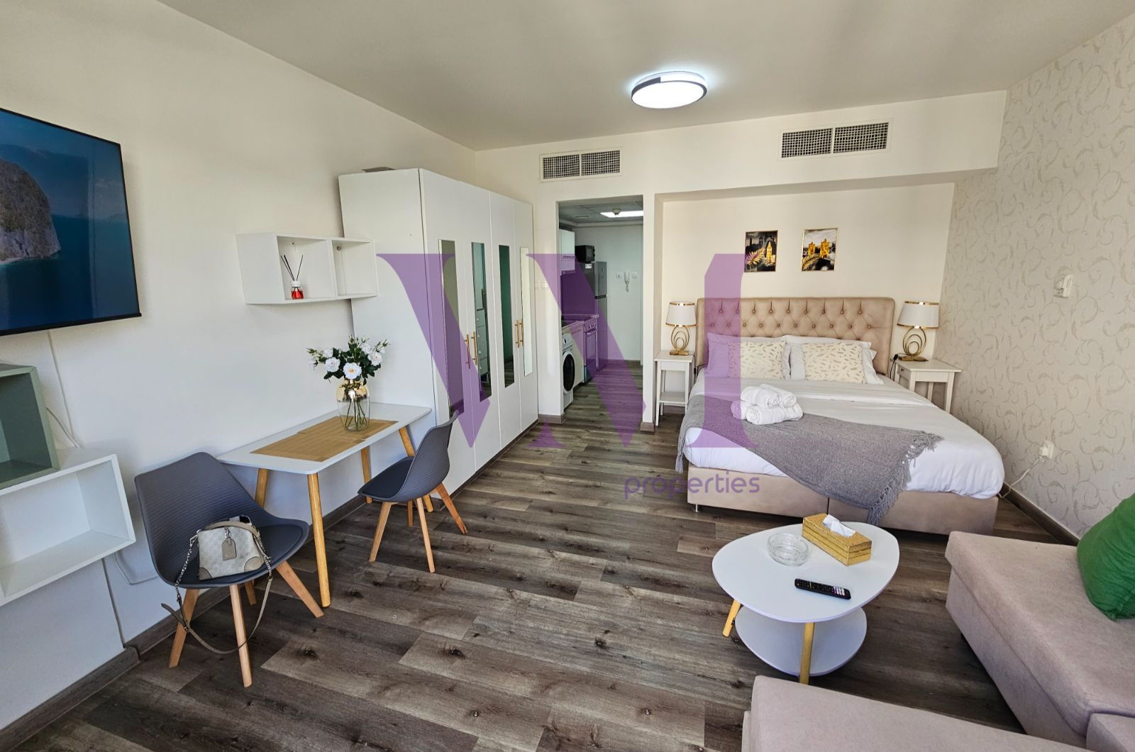 Stylish Upgraded Studio with Partial Sea View