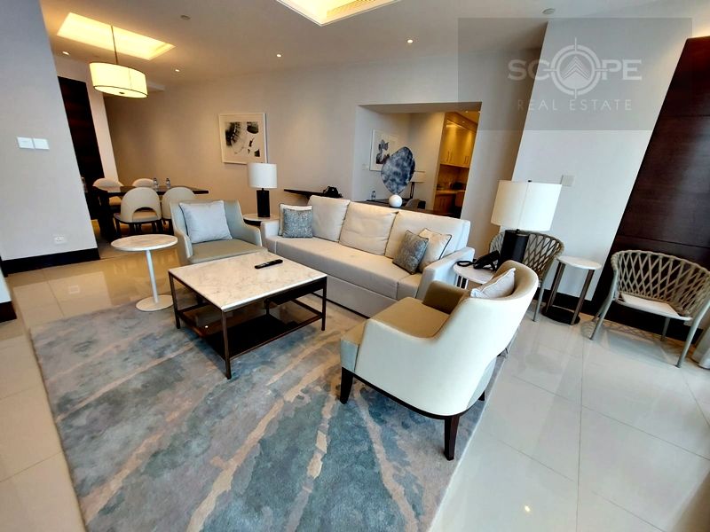 Fully Furnished 2BR | High Floor | Sea View