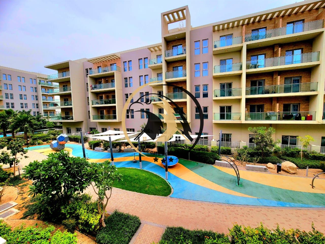 Sami close kitchen!! 1bhk Apartment two Washroom with balcony