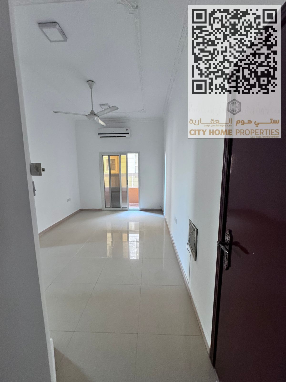 Spacious 2-bedroom apartment with a living room for annual rent in Ajman. Very large area, located in a family-friendly building, suitable for upscale