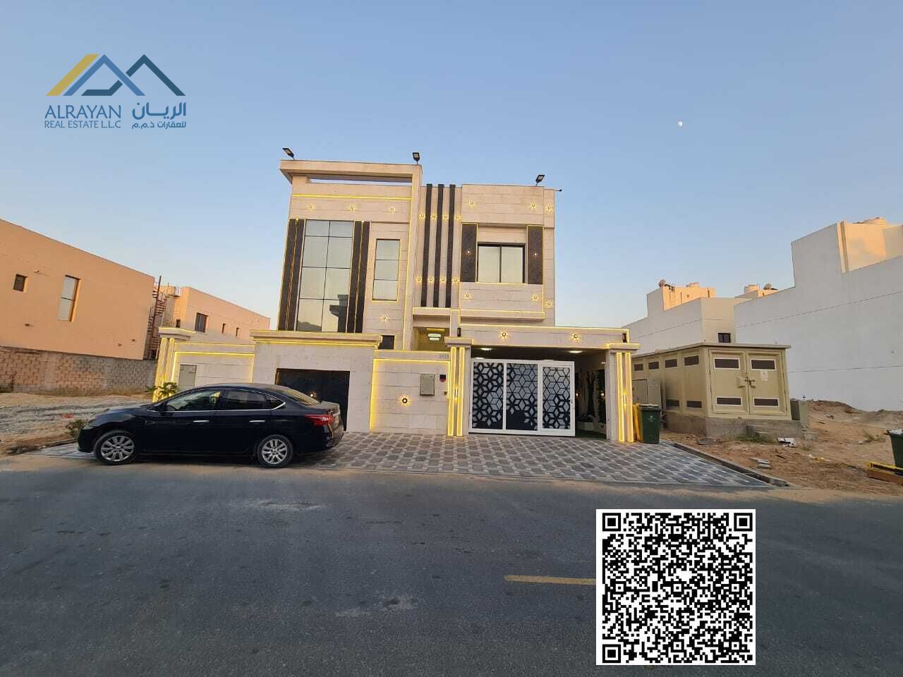 Close to all services, ground floor, first floor and roof, large and clean spaces.