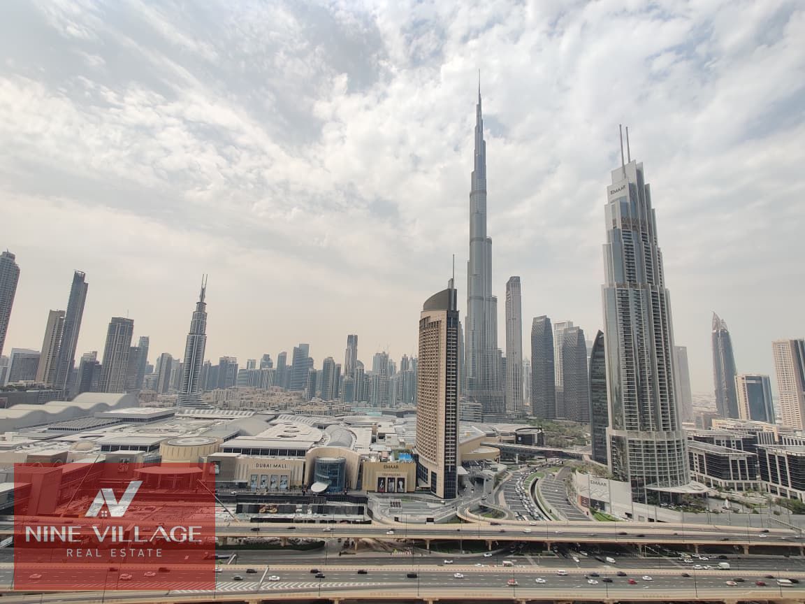 Burj Khalifa View | Dubai Mall | Unfurnished | 2BR