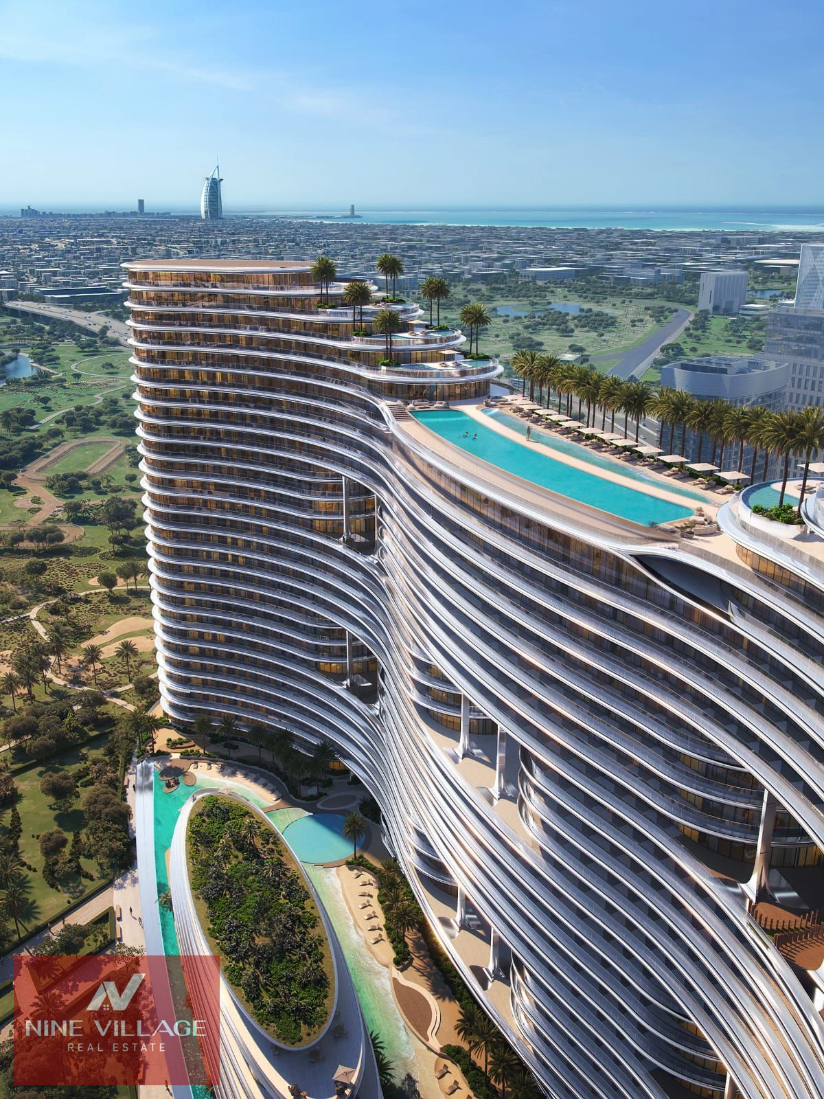 Artificial Beach View | Luxury High-Rise Living I No Commission | High ROI
