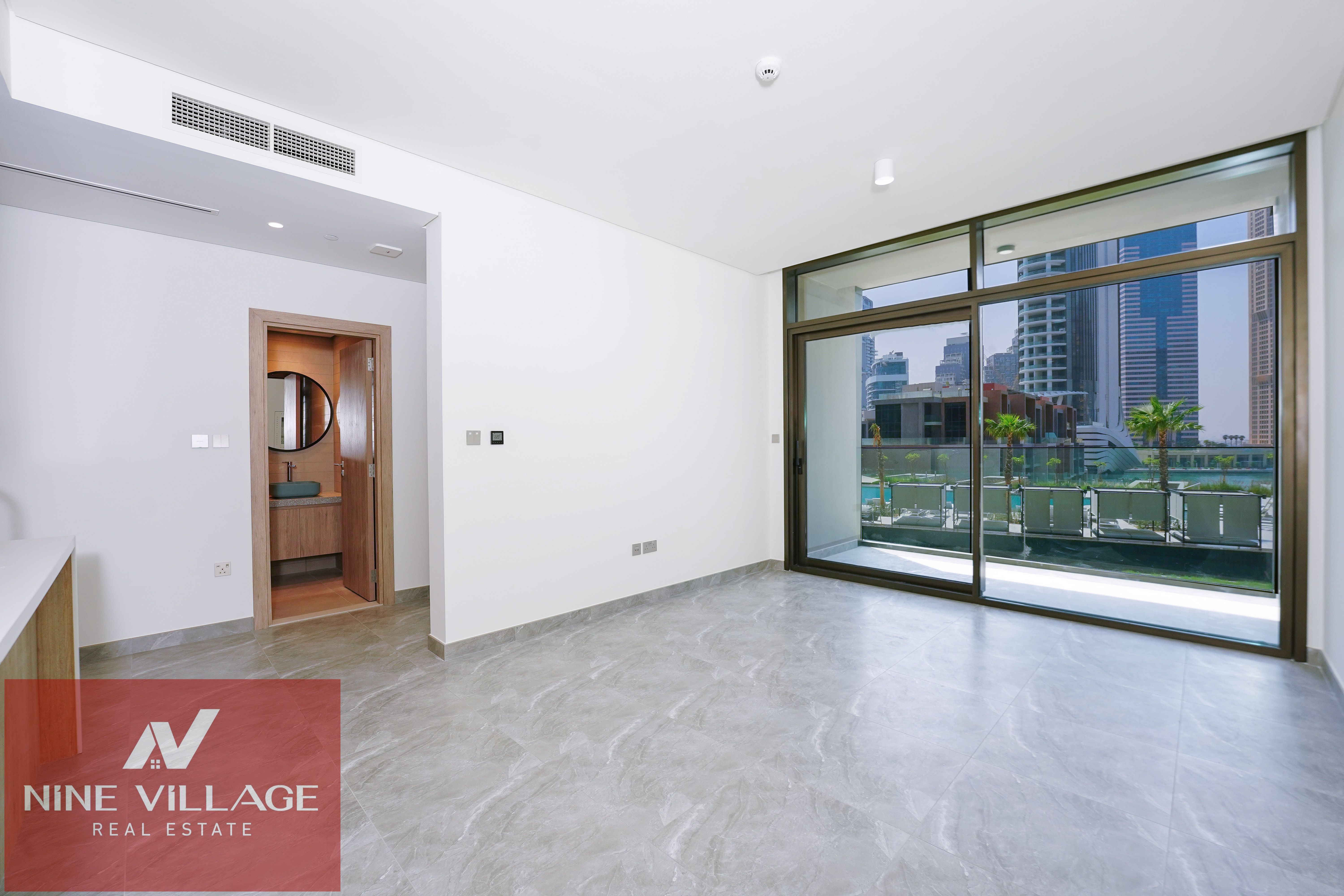 Pool and Canal View | 1 Bed | Brand New | Vacant