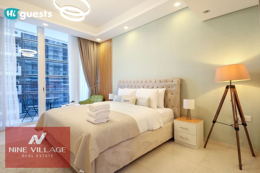 Stylish and Fully Furnished Studio For Rent Mid Floor just with 75000