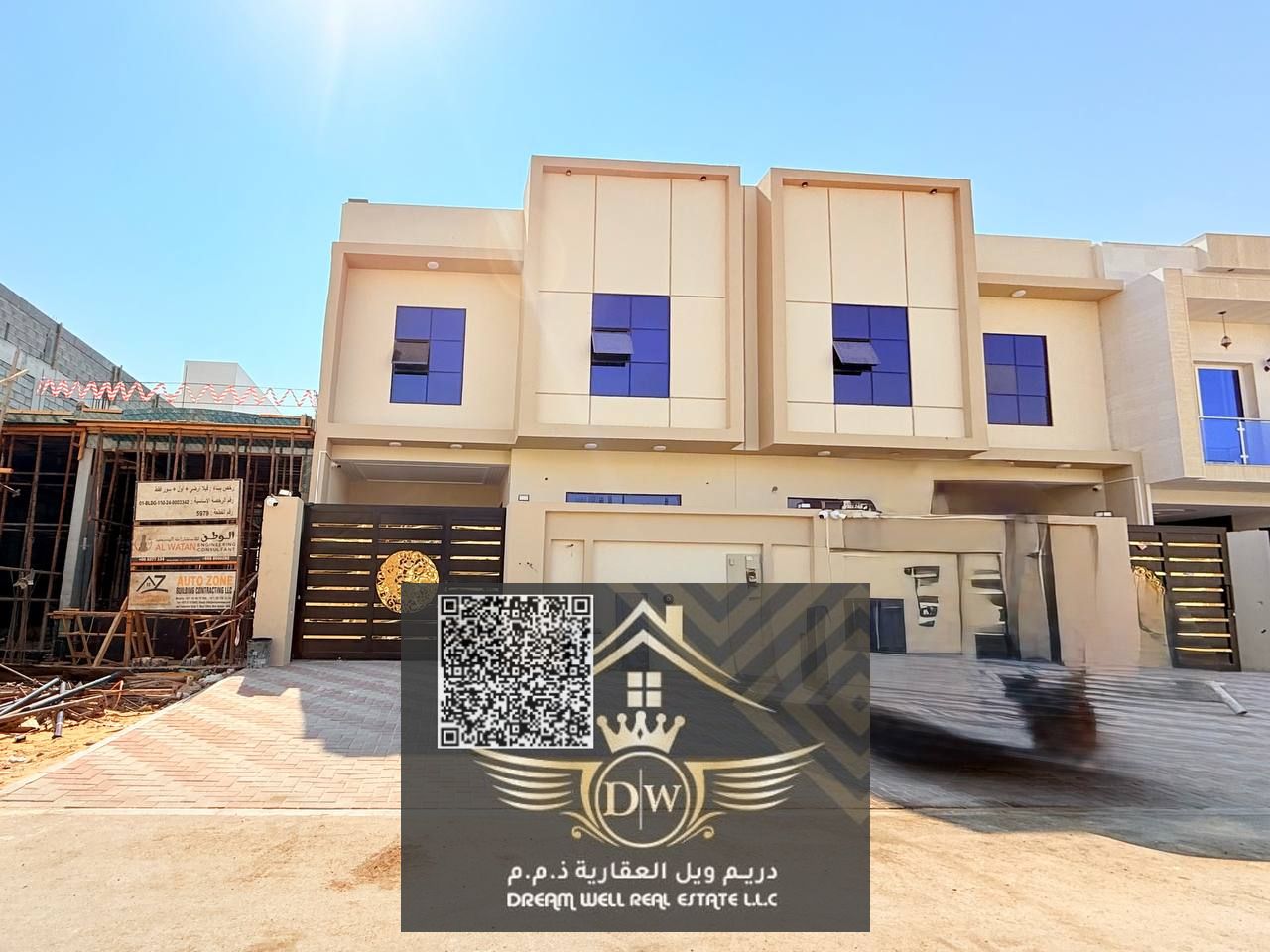 Spacious 3 Master Bedroom Home with 2 Halls & Kitchen – AED 12,50,000 Only!