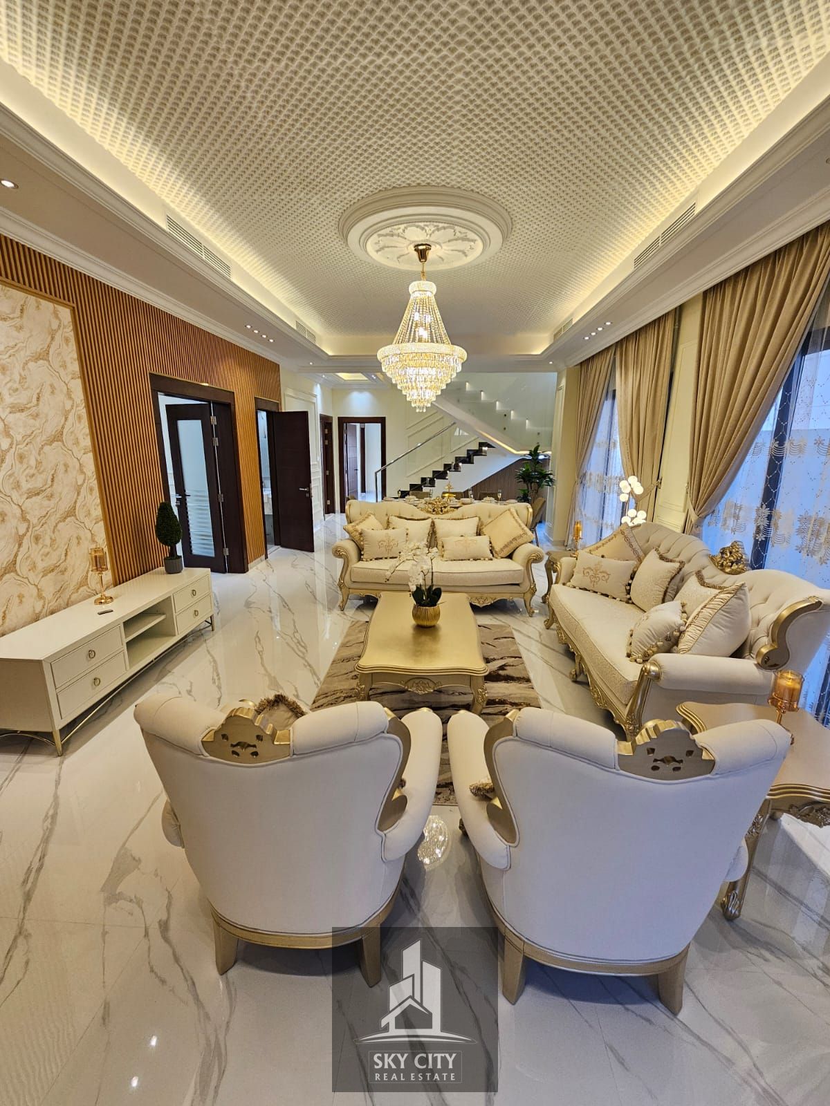 A golden opportunity to own your dream villa in the heart of a prestigious area, with a price that includes electricity, water, and air conditioning.