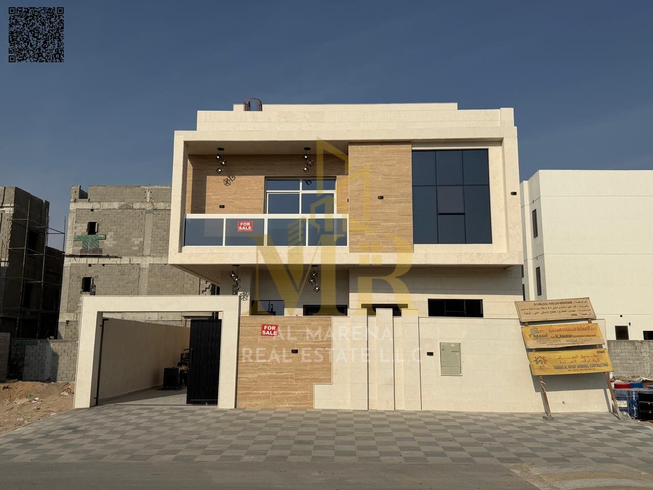 Villa directly from the owner, personal finishing, on a main street, close to all services, freehold ownership for all nationalities and without down