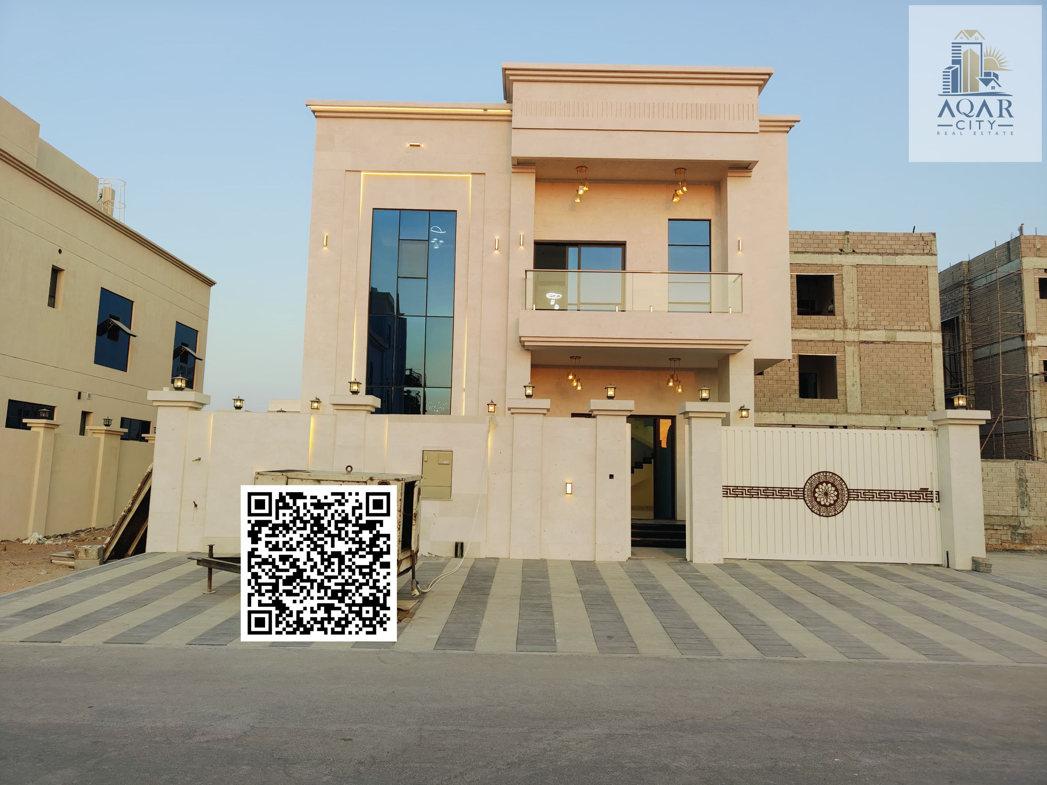 Rooftop & All-Inclusive Price | 6-Bedroom Luxury Villa in Al Helio 2