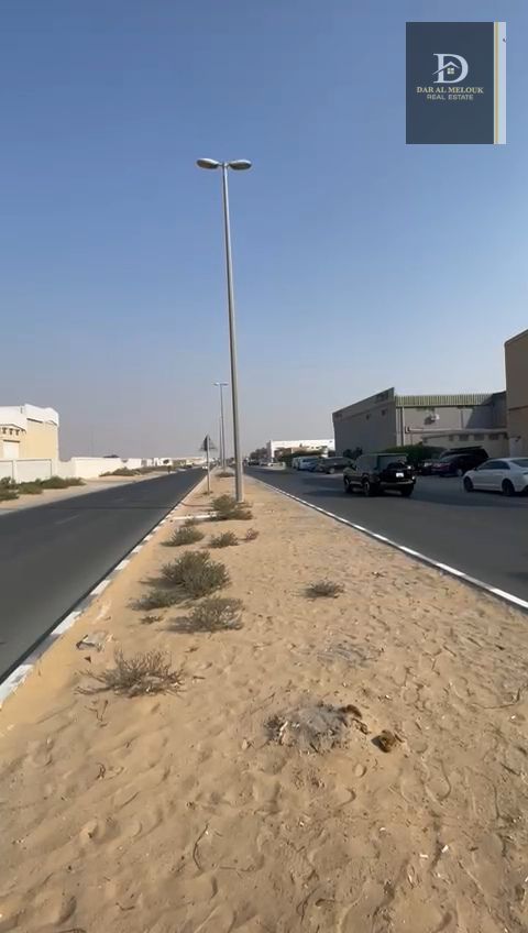 Prime industrial land on a main street in Emirates Industrial City – Block 7 Surrounded by all essential services and facilities