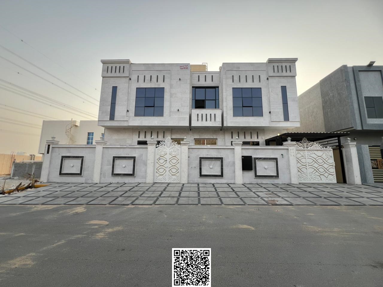 A once-in-a-lifetime opportunity to own a luxury villa in Al Yasmin area – Ajman Modern design | 3 floors | Elegant stone facade | 5 master b