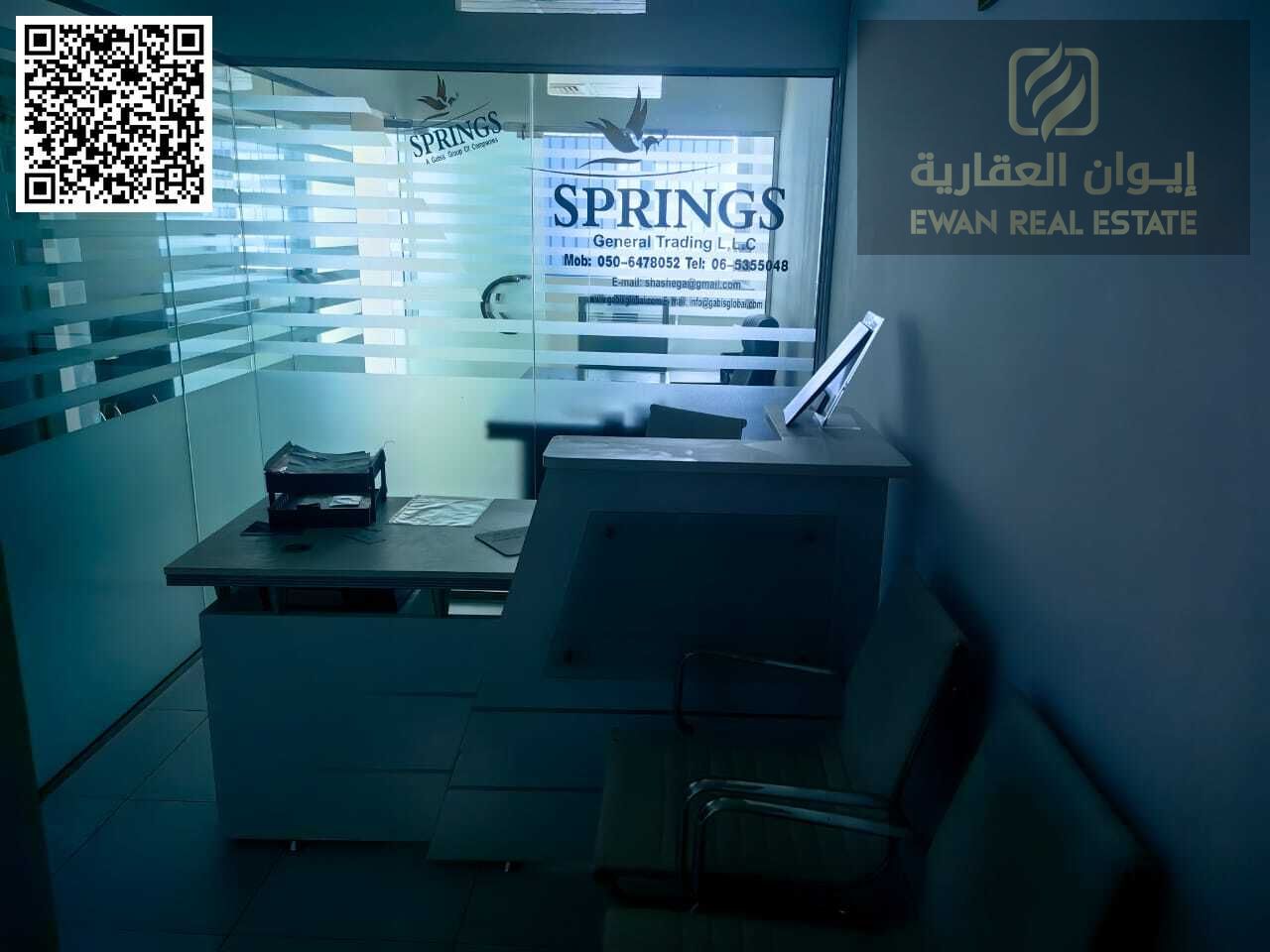 . *Office for rent in Ajman, Falcon Tower . *