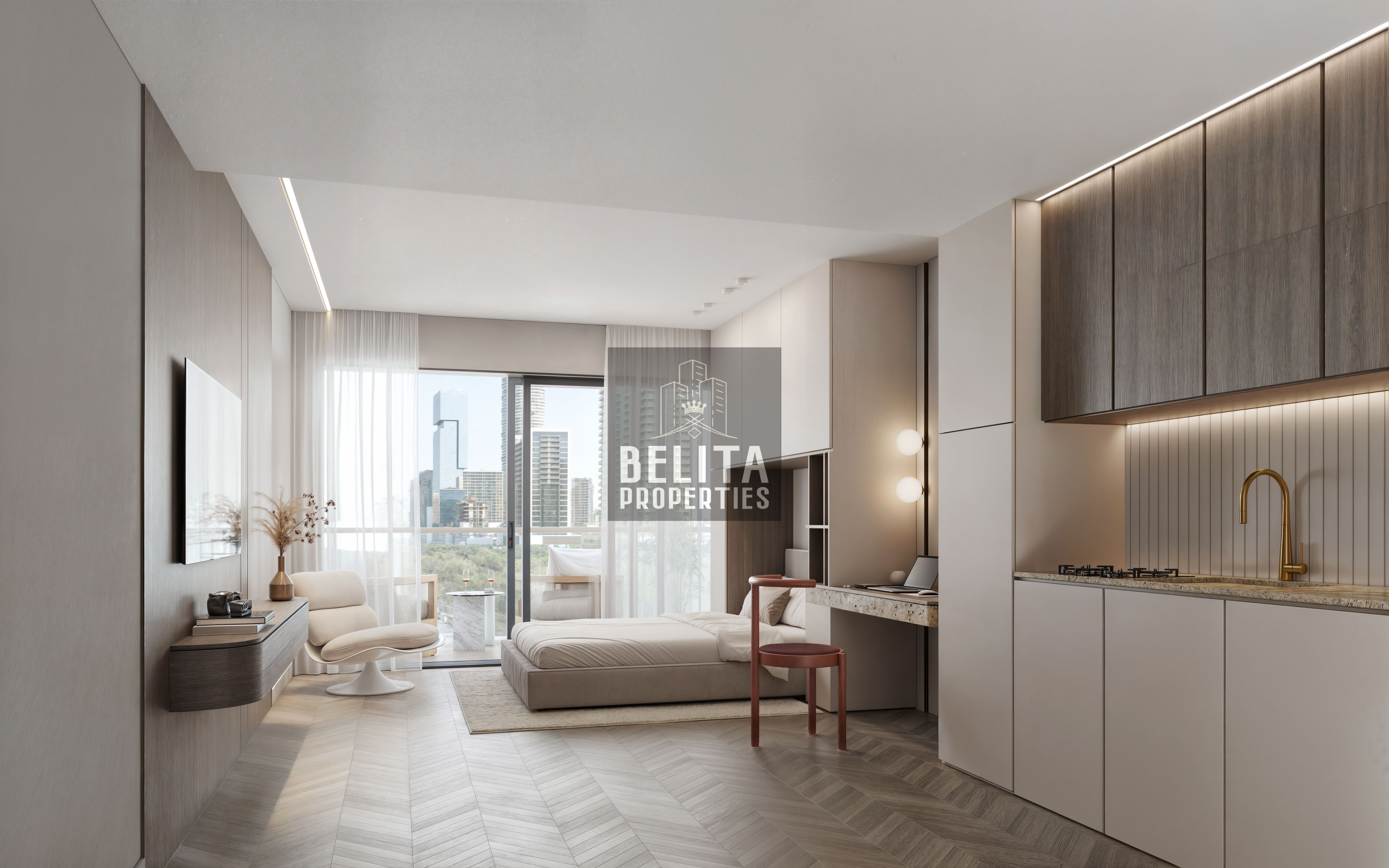 Elevated Living | Park-Facing Unit | DLD Waiver Included