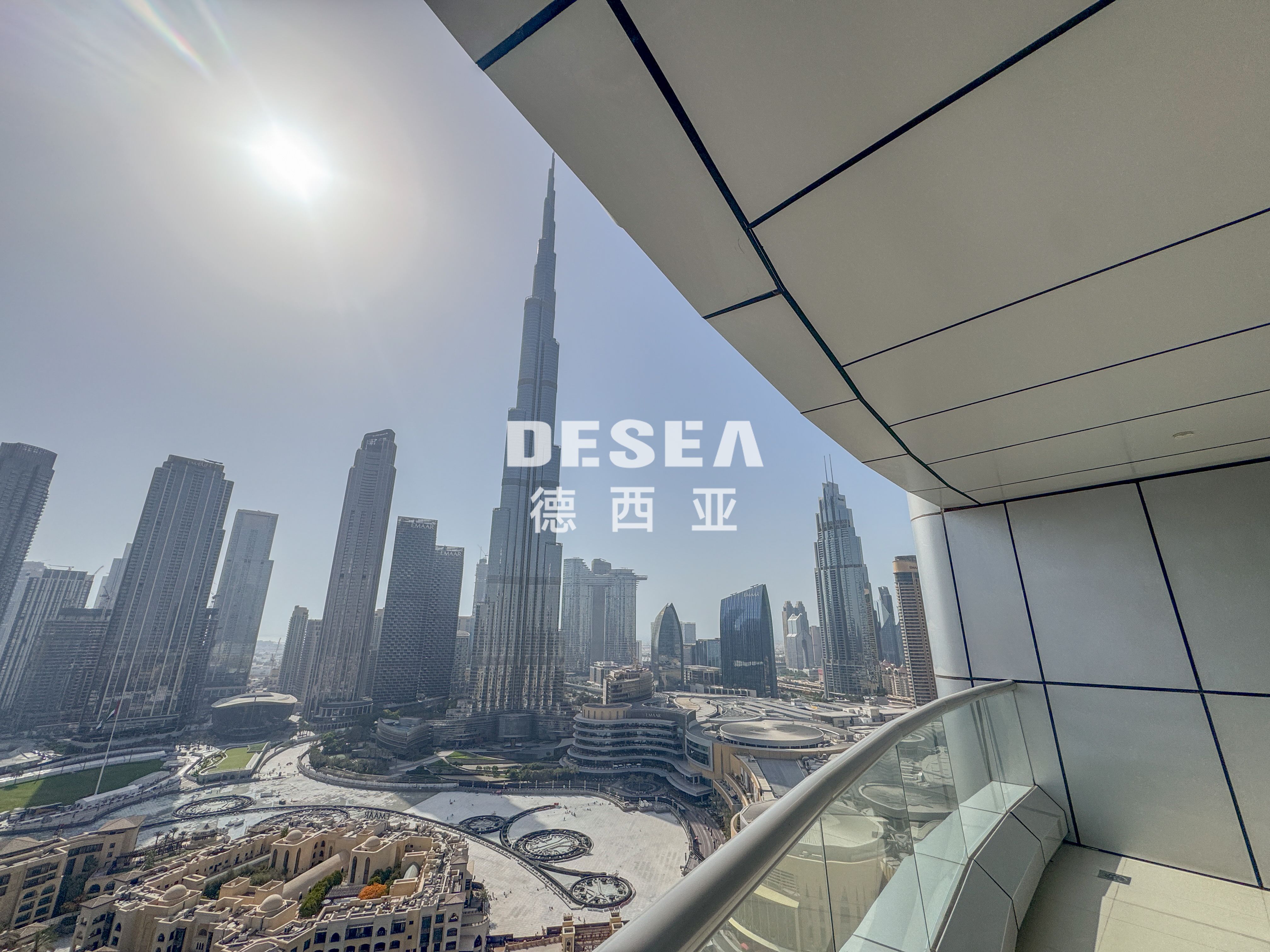 Vacant | Burj Khalifa Fountain Views | Furnished