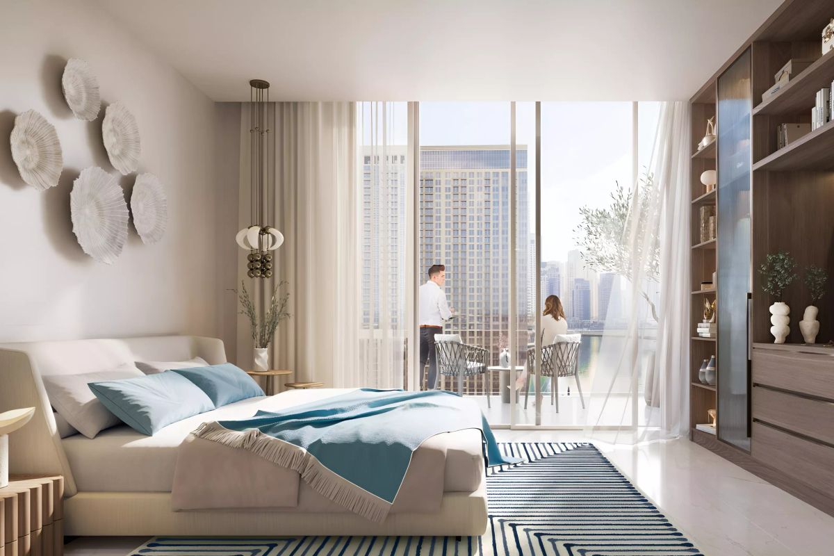 Apt with luxurious finishes and Marina views