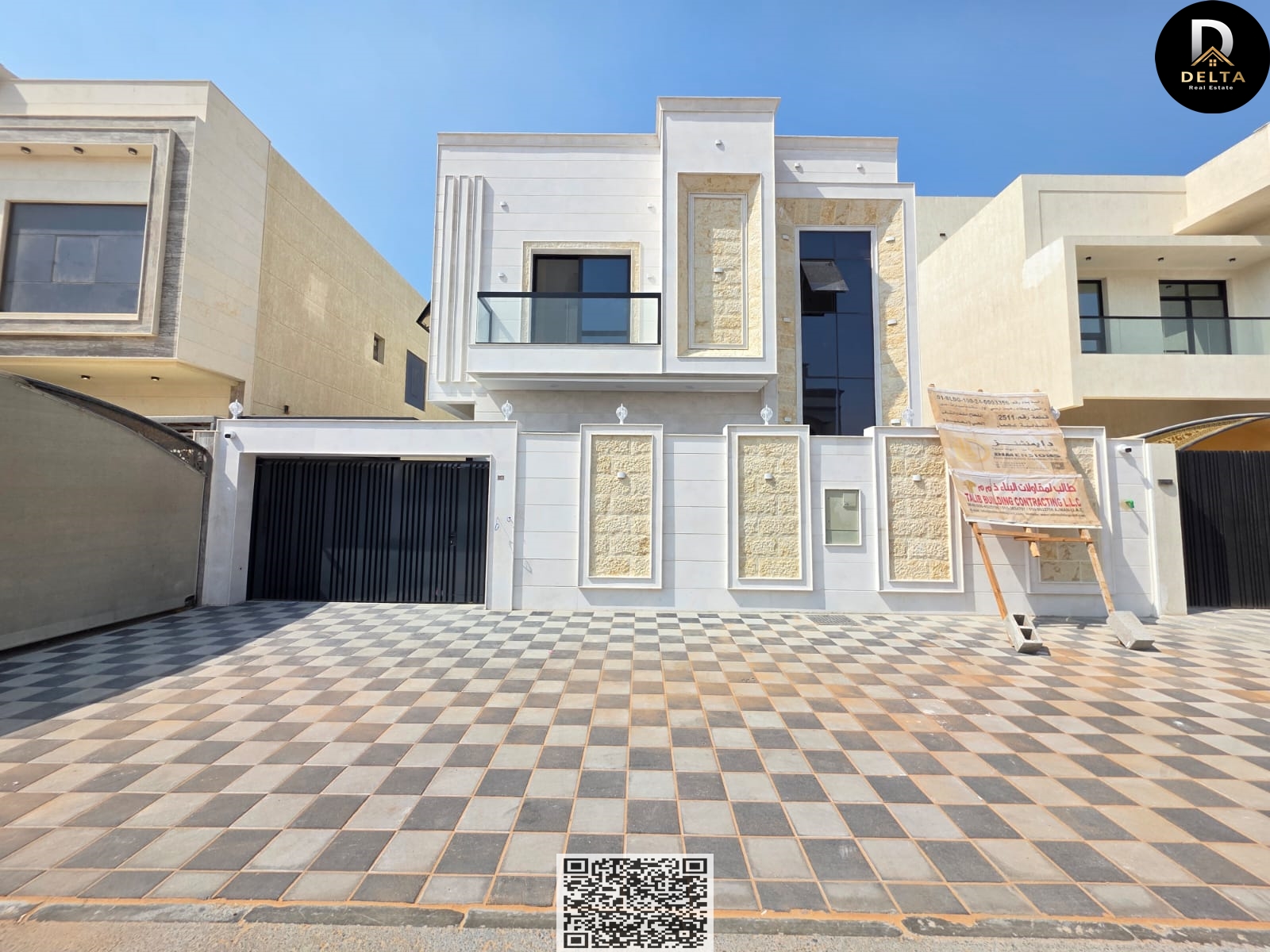 Luxury villa for sale – Al-Haliyo 2 area 5 master bedrooms | Luxurious majlis | Spacious living room | Fully equipped kitchen + kitchenette