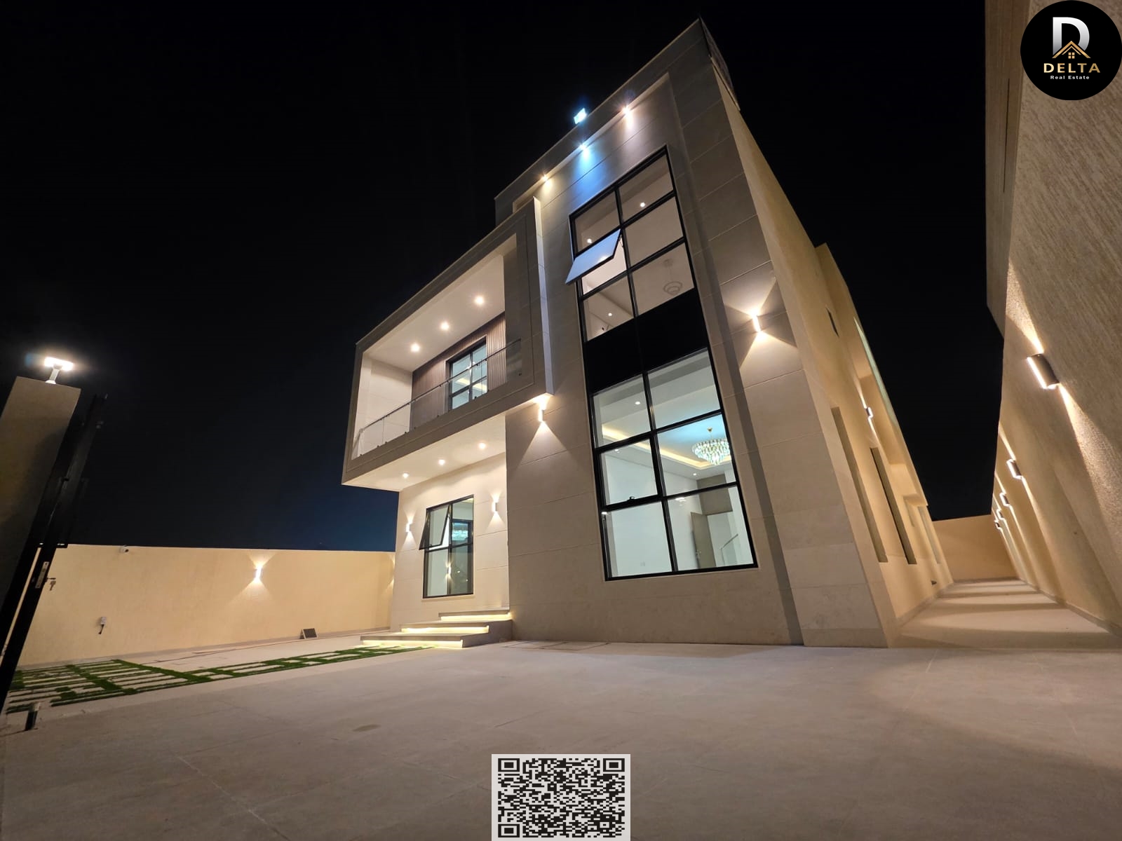 Luxury villa for sale in Al Amrah – Ajman | Land area 4100 sq ft | 5 master bedrooms | Strategic location behind Al Watan University Freehold ow