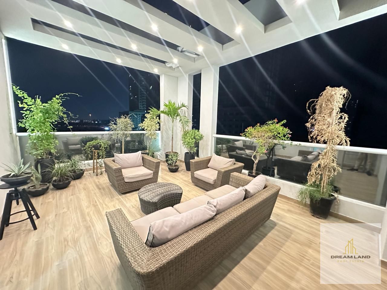 Your chance to get the golden residence - A luxurious villa with an internal elevator - with a large roof including all facilities