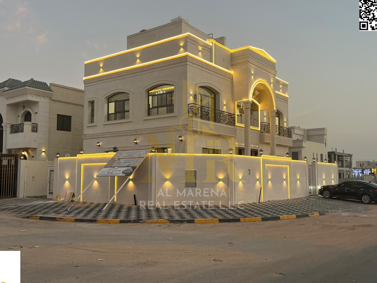 Affordable villa in one of Ajman's most prestigious areas. Freehold ownership for all nationalities. Luxury corner villa for sale in Al Helio 2 – mode