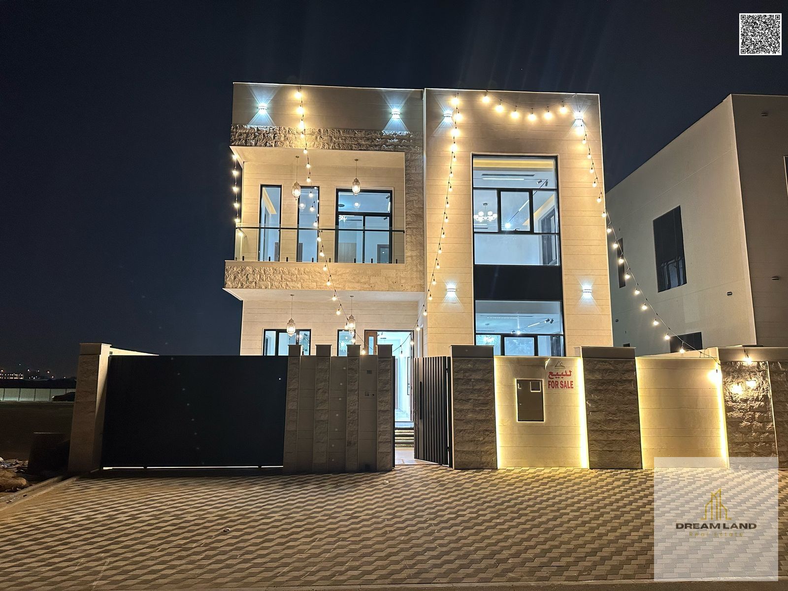 A golden opportunity to own a distinctive villa in Al Helio 2, one of the most residential areas, at a price that includes registration and ownershi