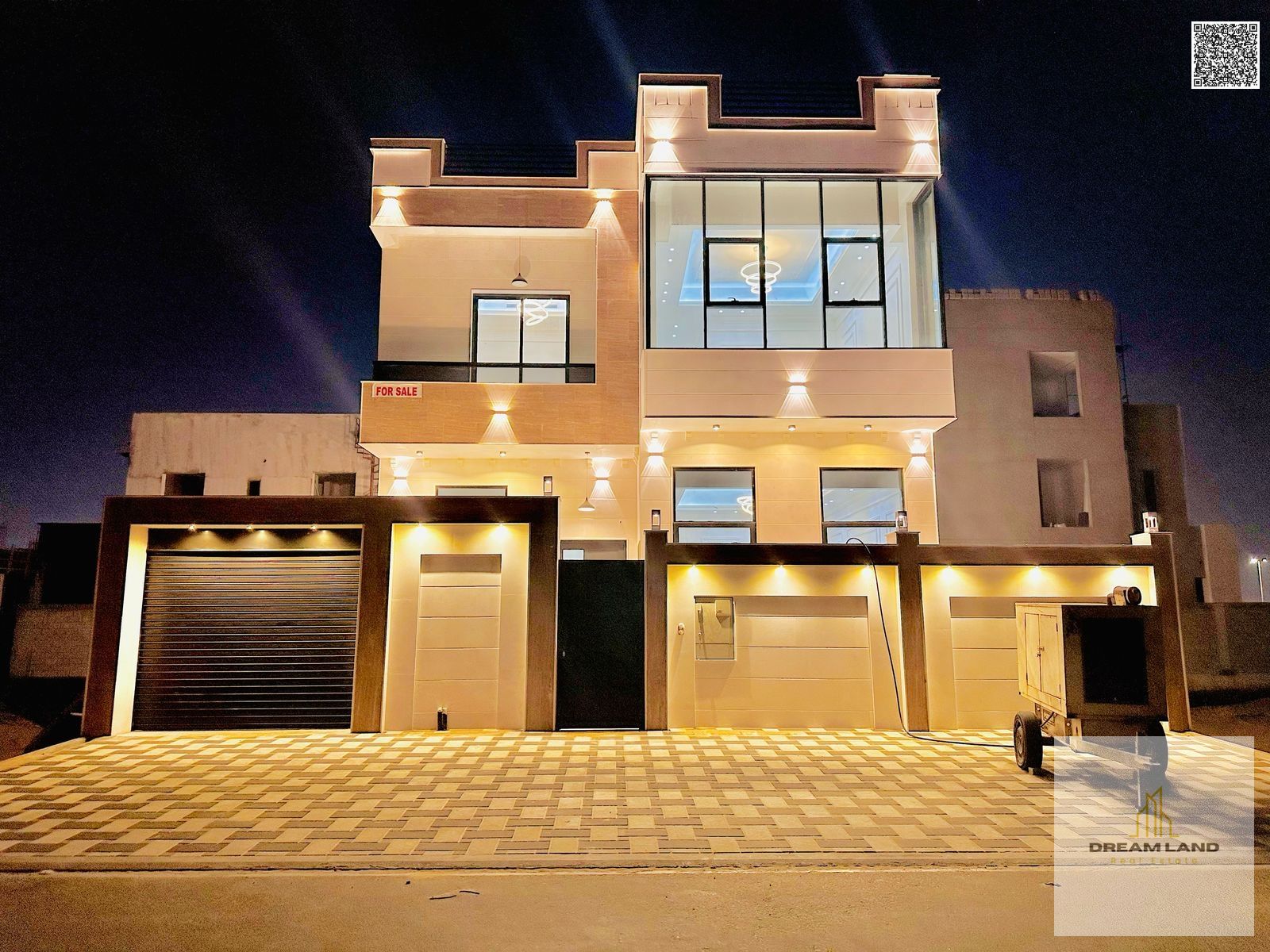A luxurious villa for sale in Al Helio 2 with excellent specifications - at a great price with bank financing. Freehold for all nationalities. It feat