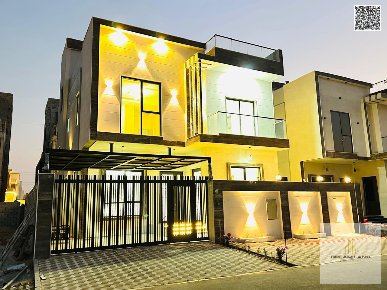 Super deluxe finished villa directly behind Jasmine Garden. The price includes registration fees.