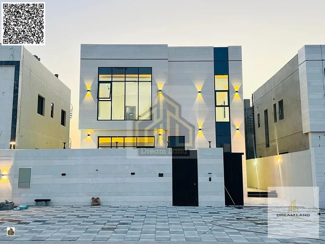 Upscale villa with modern design and spacious areas, including registration fees, ideal for family life!