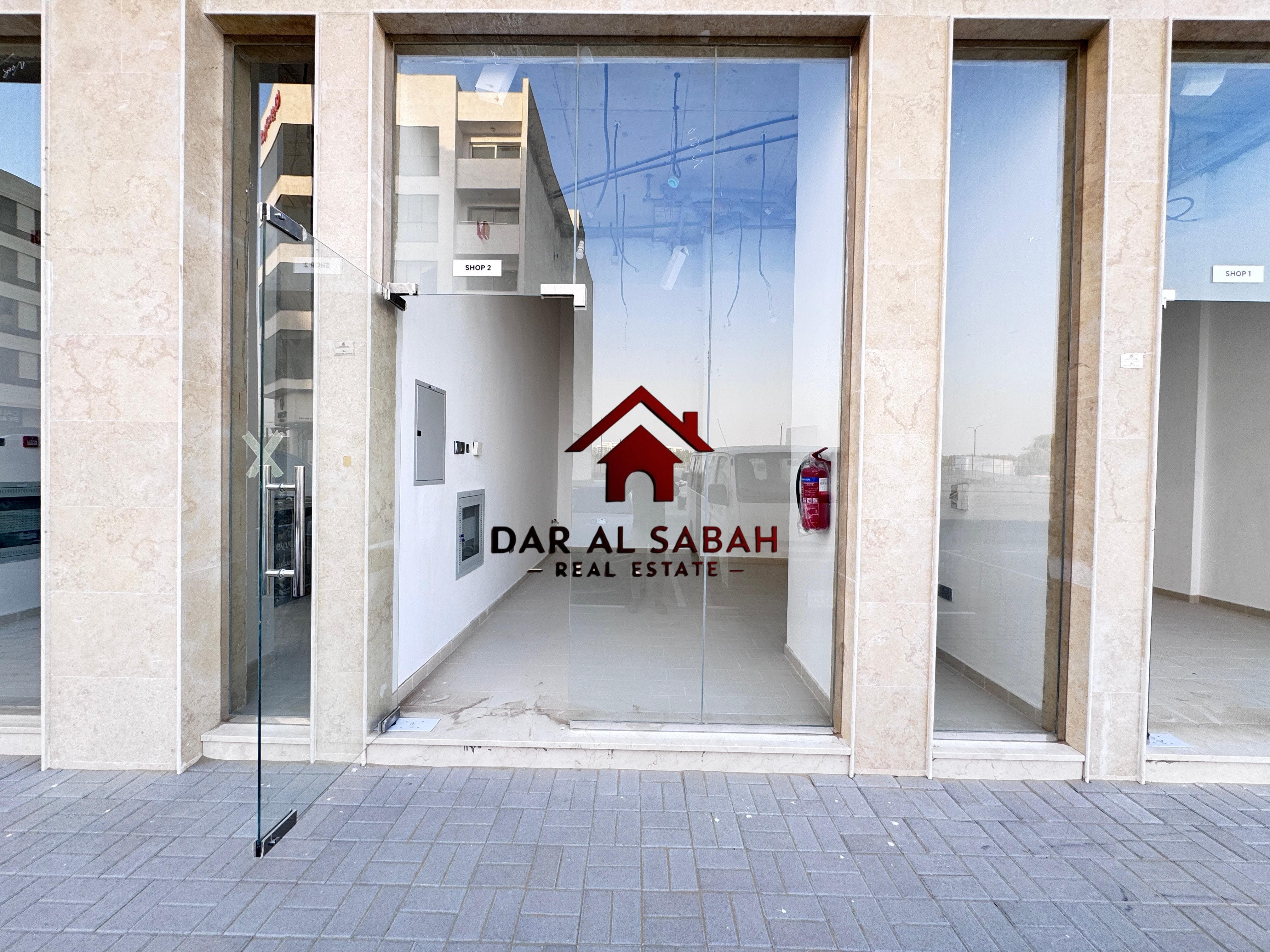 Brand New Shop | On The Road Building | Front Of Al Zahia Uptown | Ready To Move!